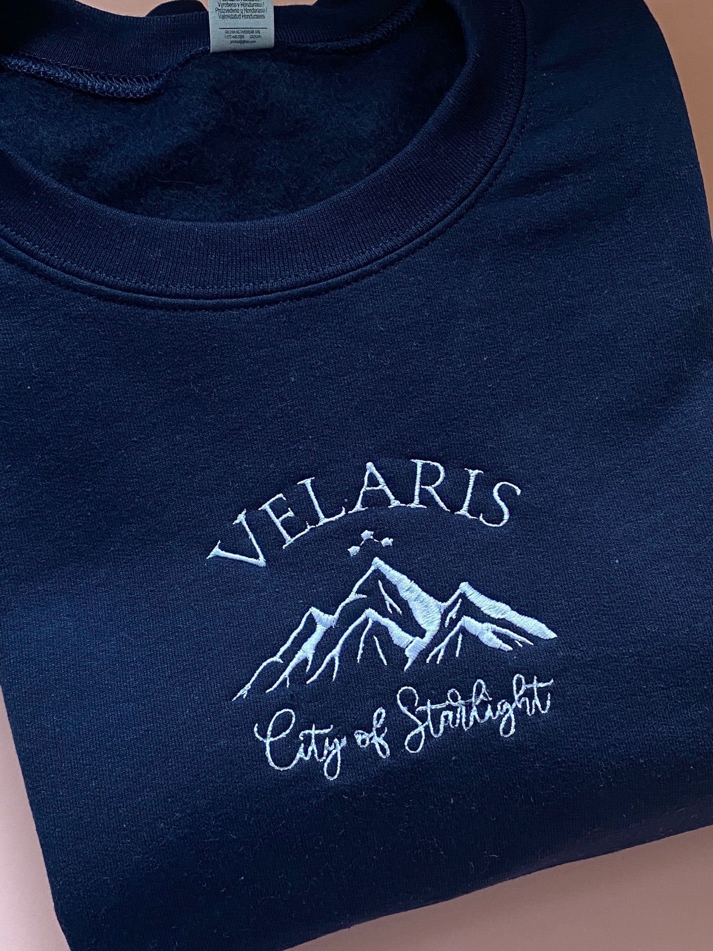 City of Starlight Embroidered Sweatshirt