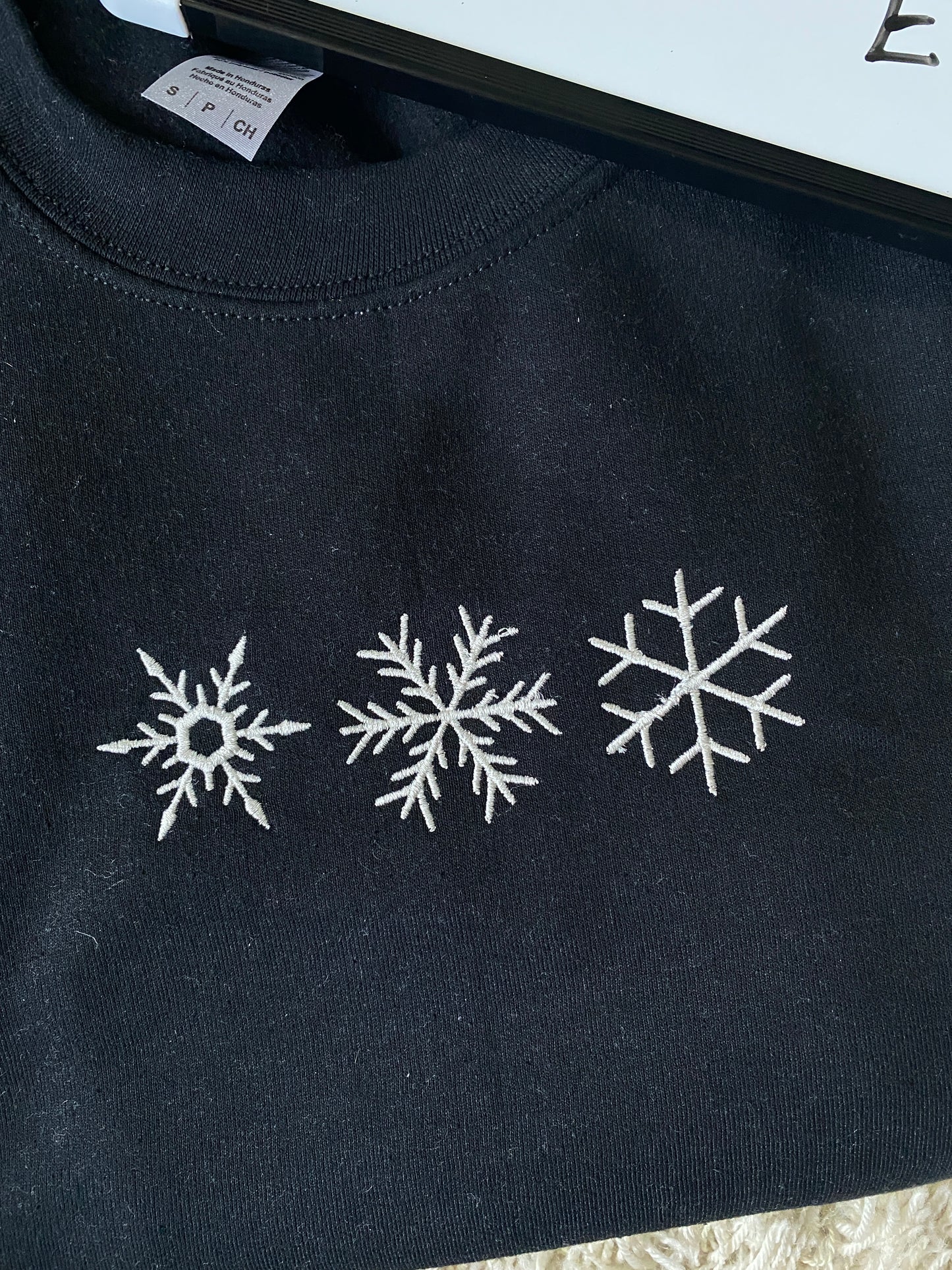 Snowflake Sweatshirt Small
