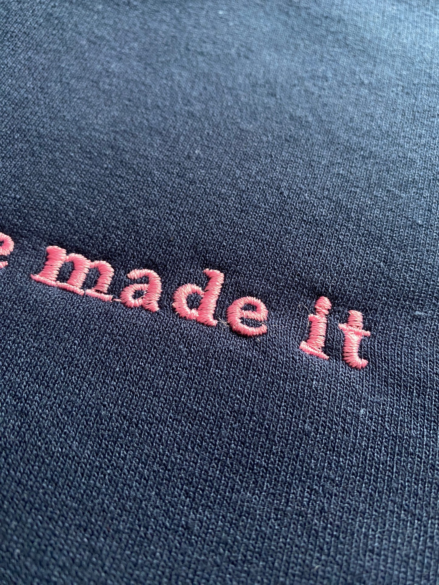 If we made it Embroidered Sweatshirt