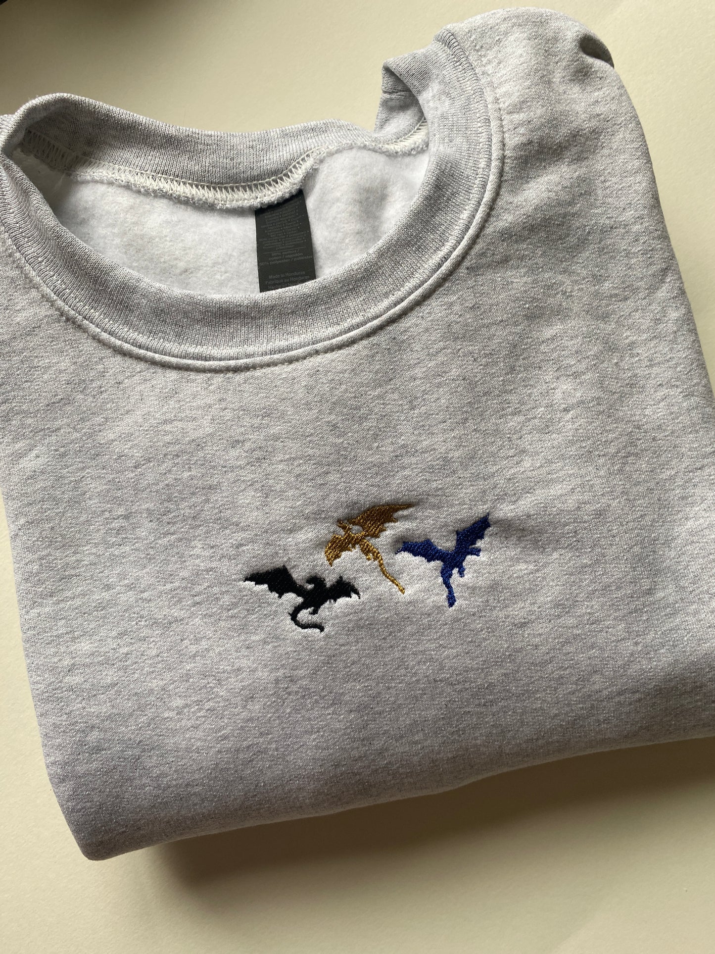 Mini Dragons Embroidered Sweatshirt