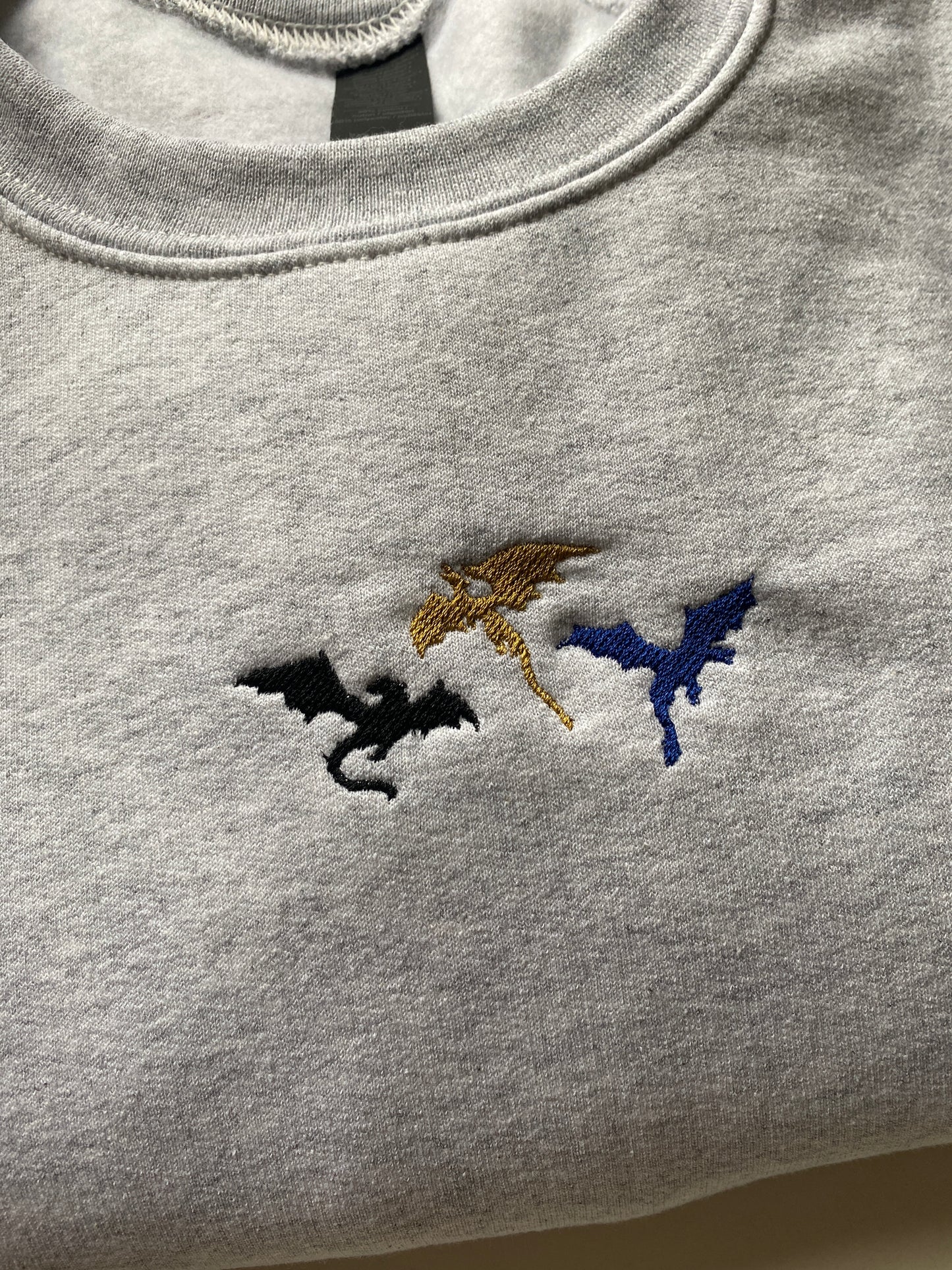 Mini Dragons Embroidered Sweatshirt