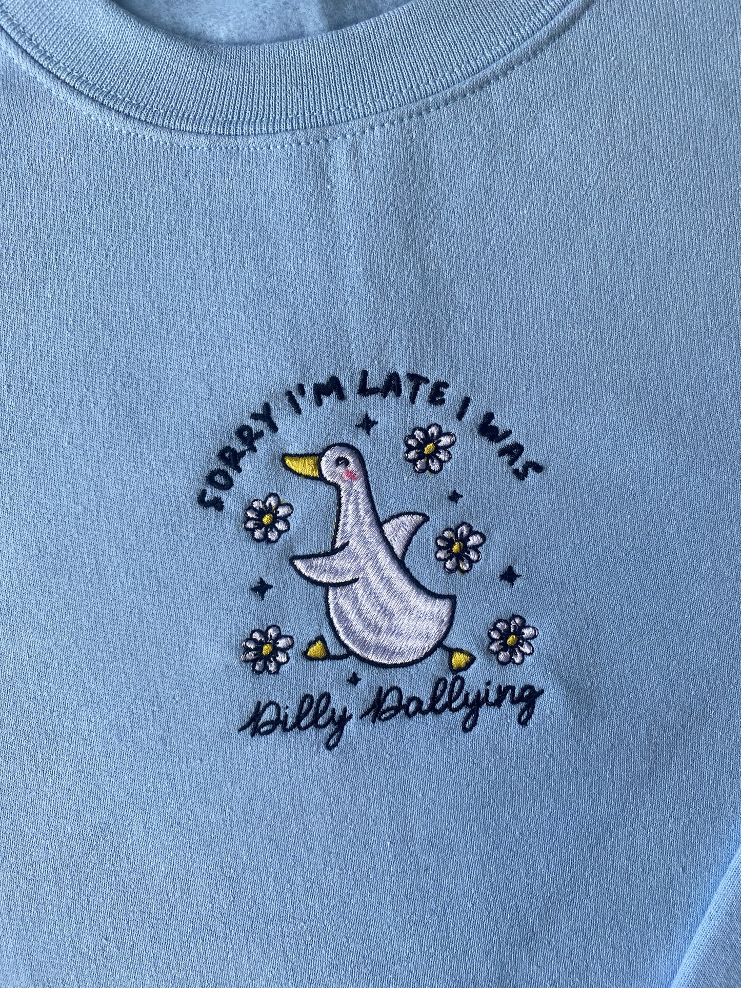 Dilly Dally Embroidered Tshirt