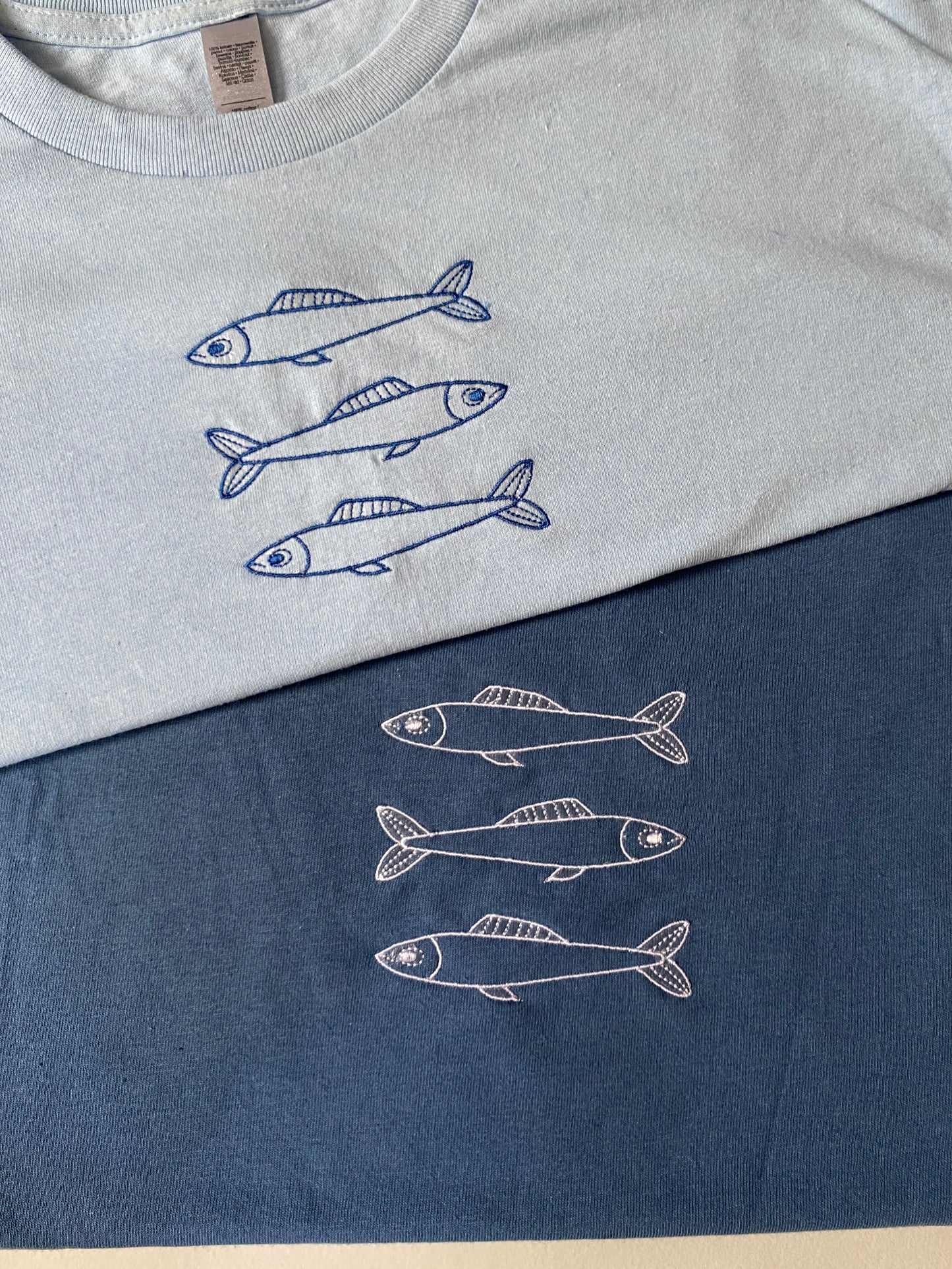 Sardines Embroidered Tshirt