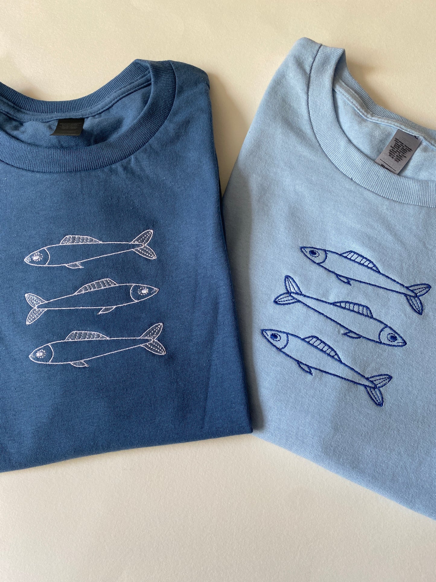 Sardines Embroidered Tshirt