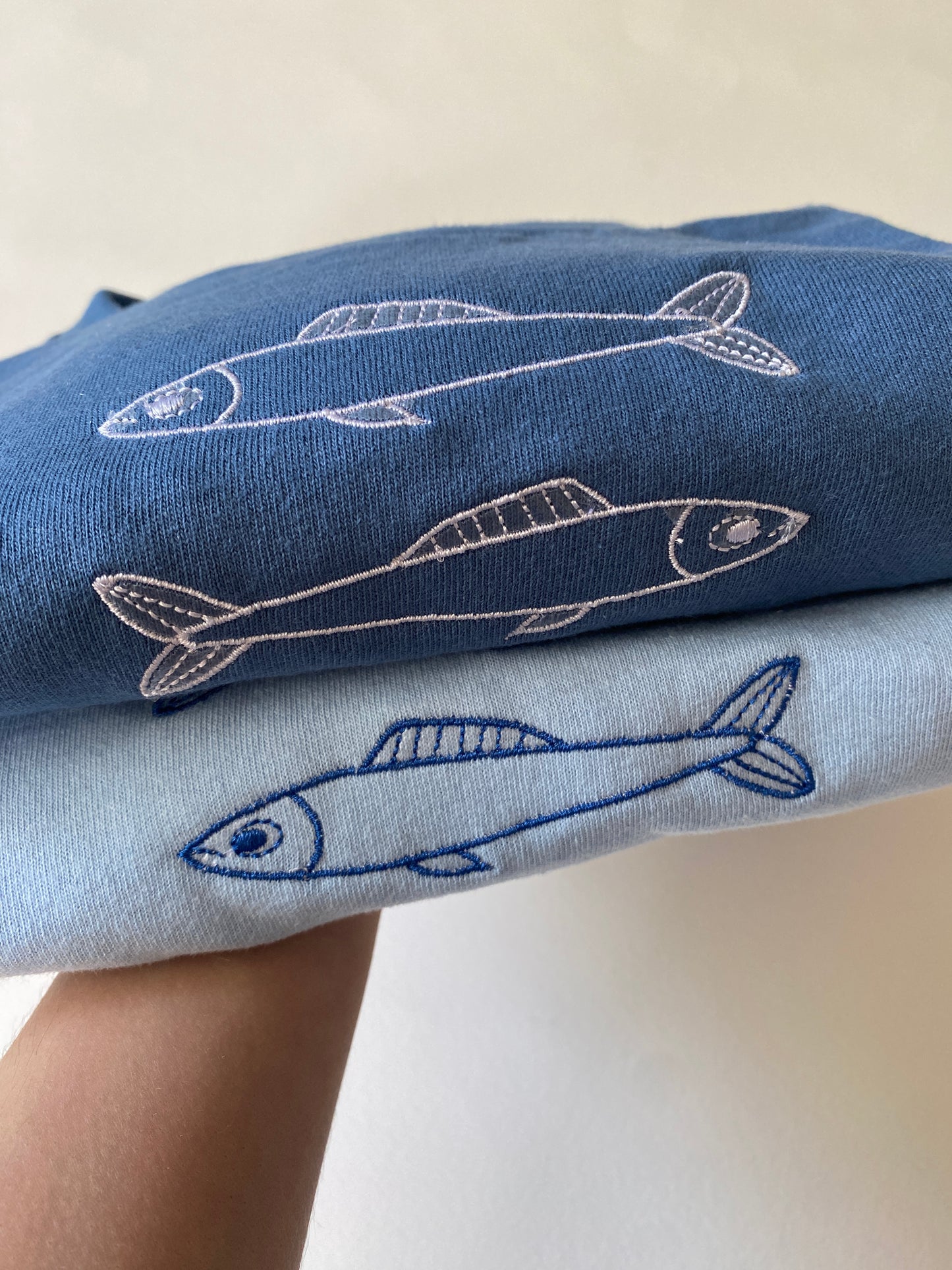 Sardines Embroidered Tshirt