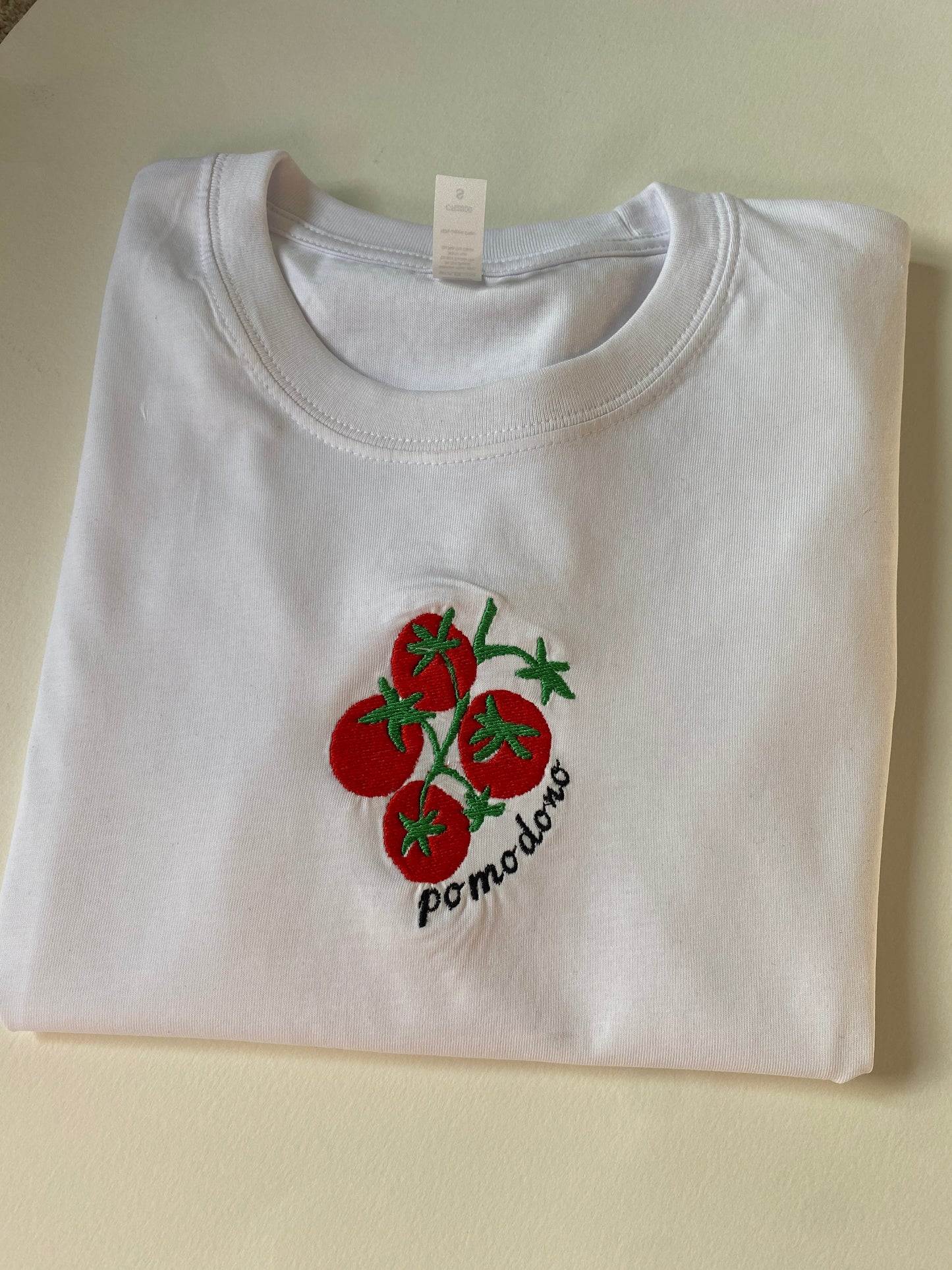 Pomodoro Embroidered Tshirt