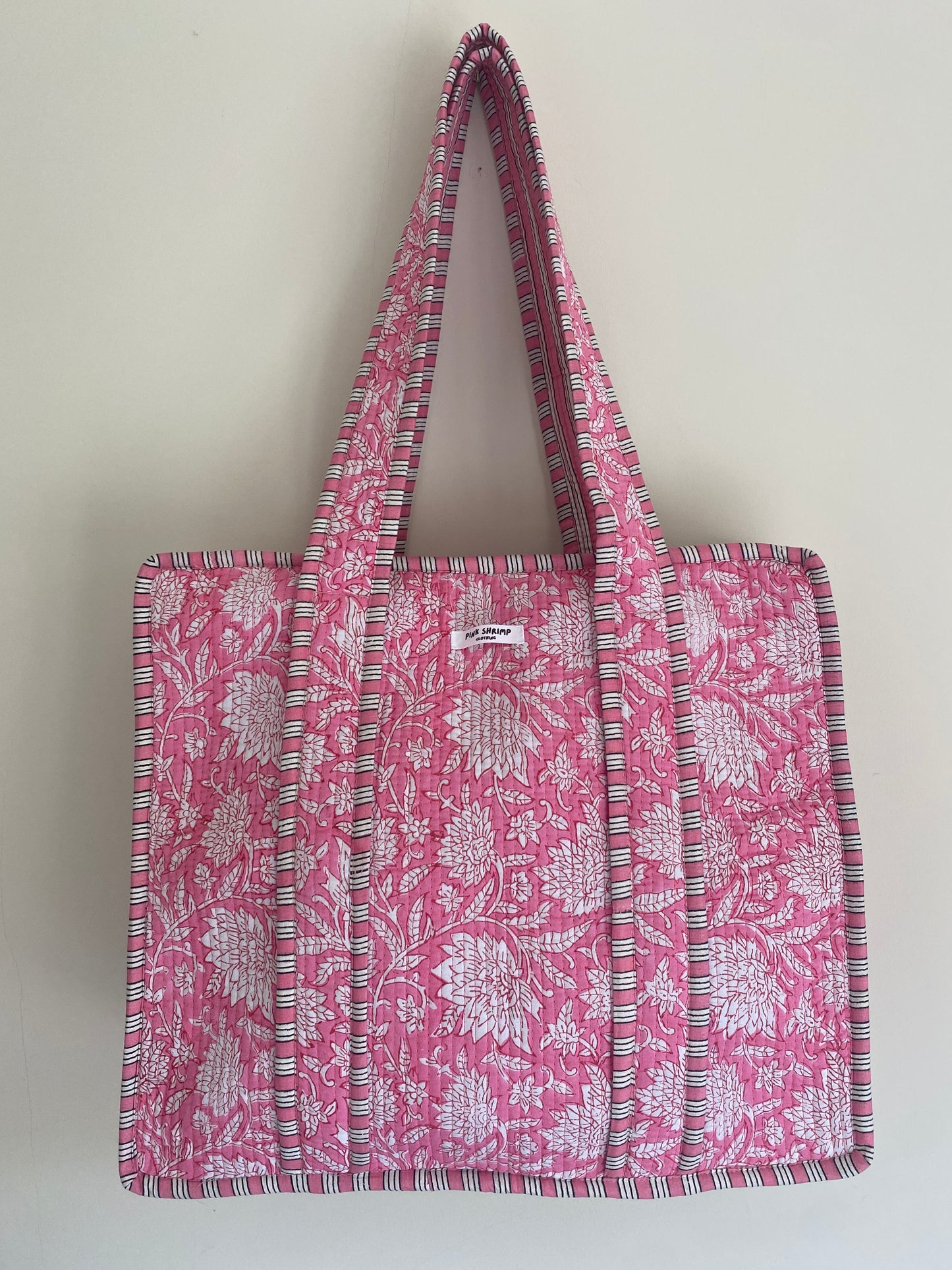 The Pretty in Pink Quilted Tote Bag