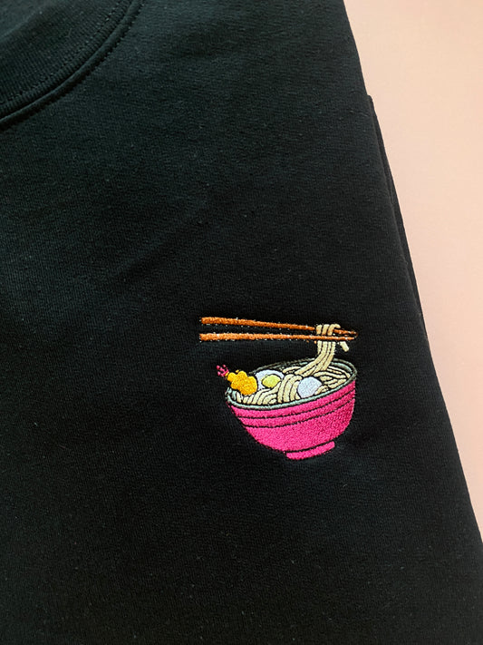 Ramen Noodle Embroidered Tshirt