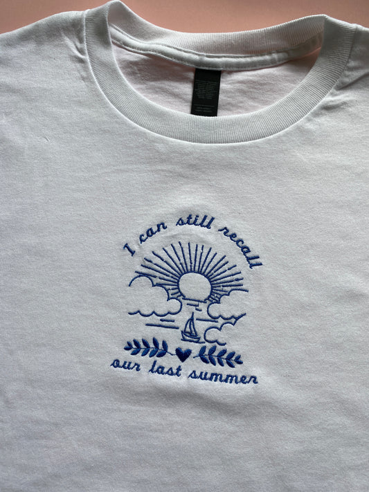 Last Summer Embroidered Tshirt