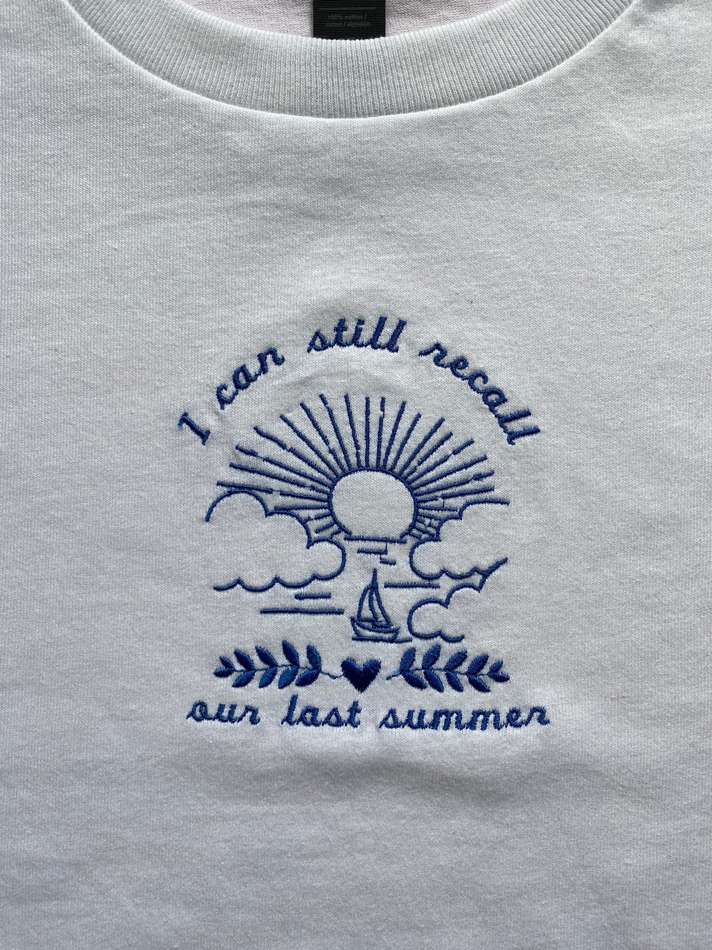 Last Summer Embroidered Tshirt