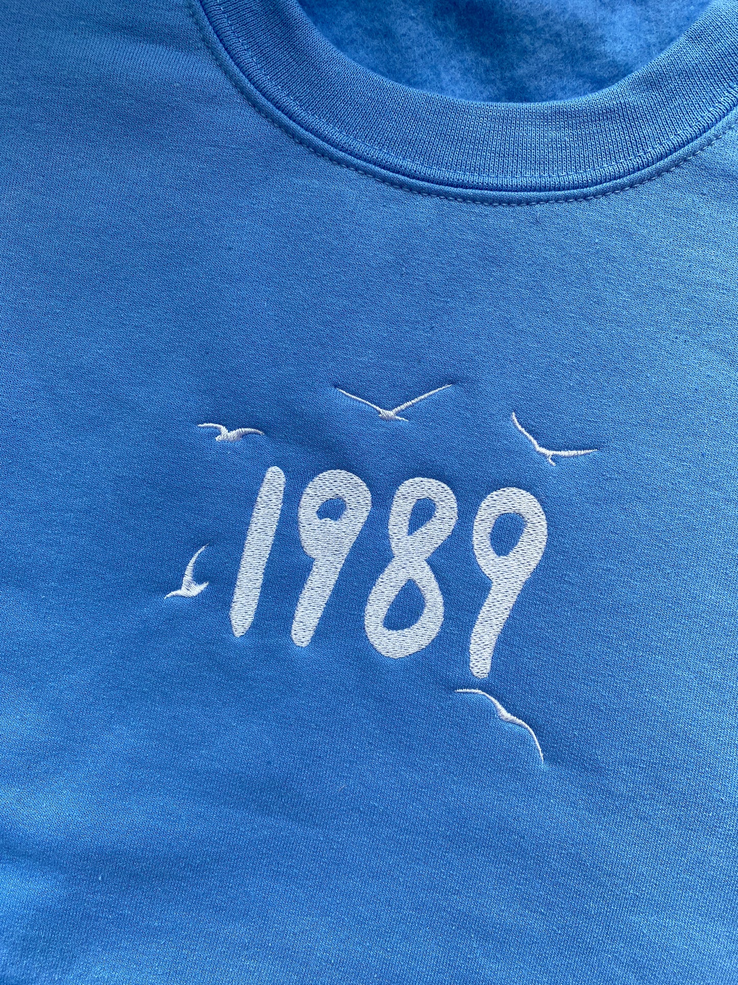 Seagull embroidered sweatshirt