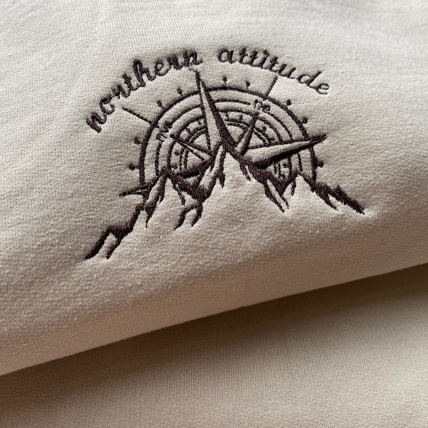 Northern Attitude Embroidered Sweatshirt