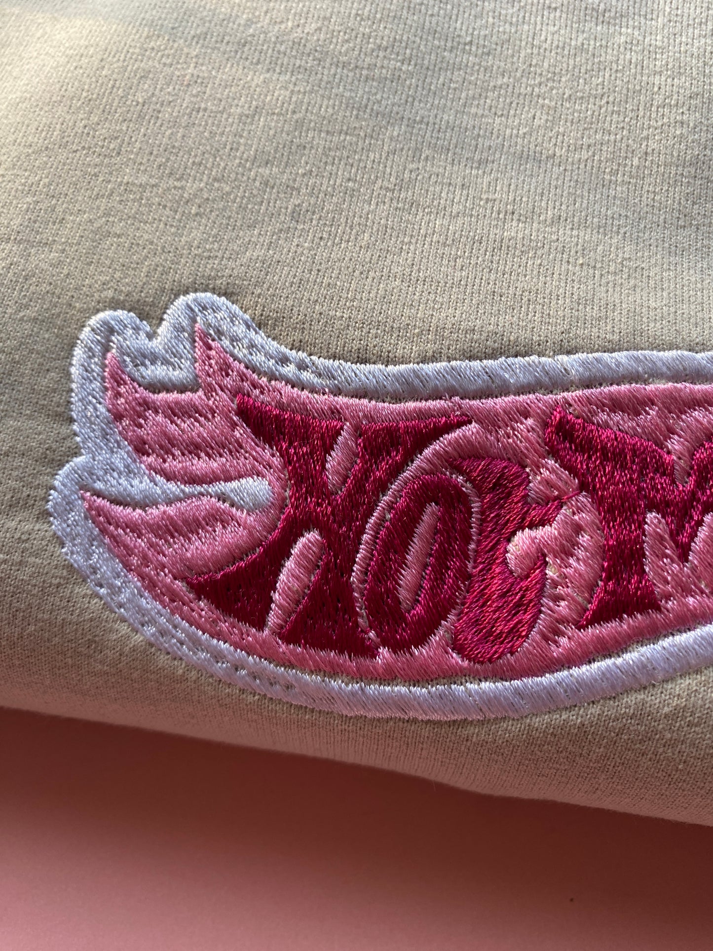 Hot Mess Embroidered Sweatshirt