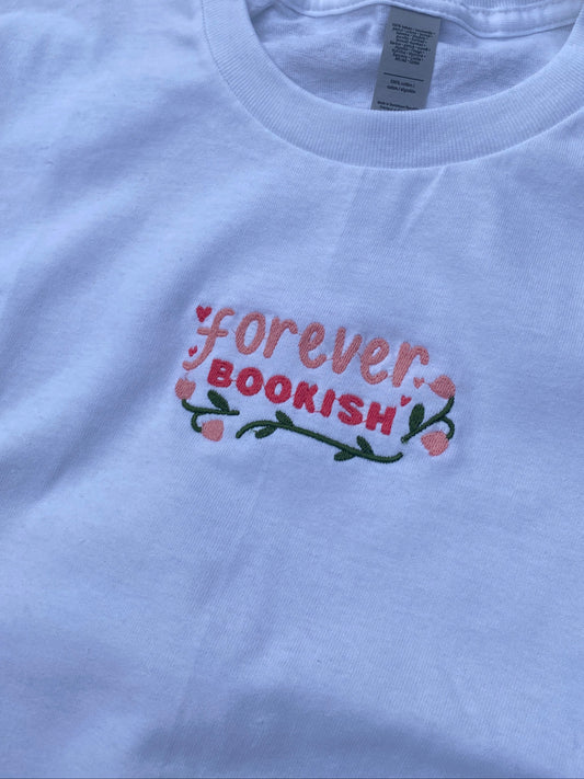 Forever Bookish Embroidered Sweatshirt