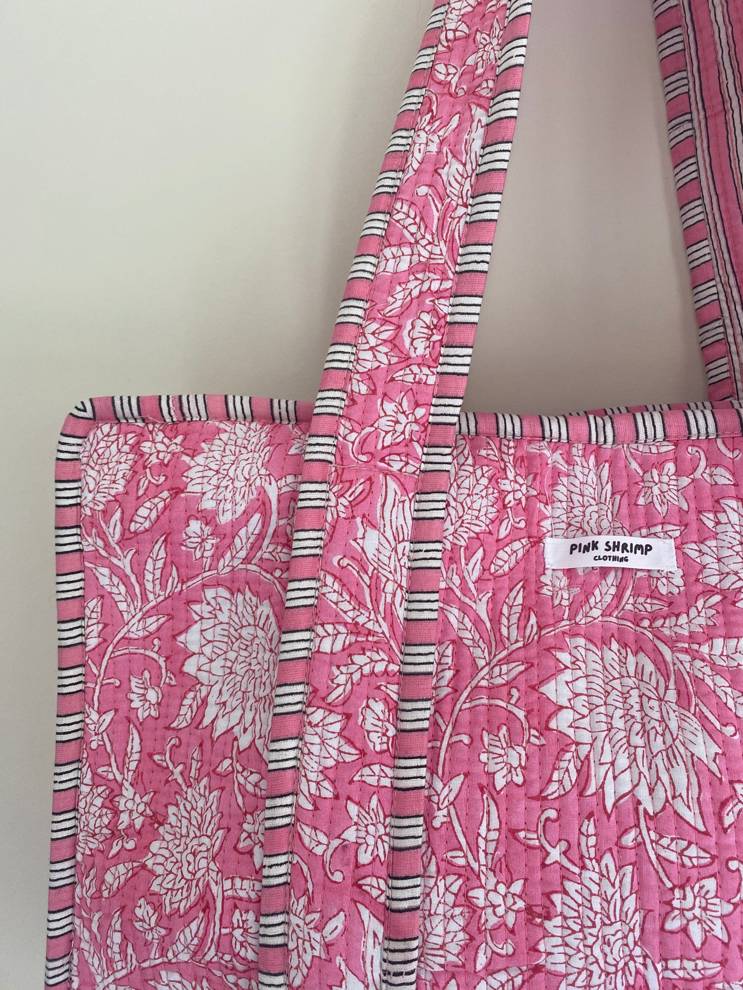 The Pretty in Pink Quilted Tote Bag
