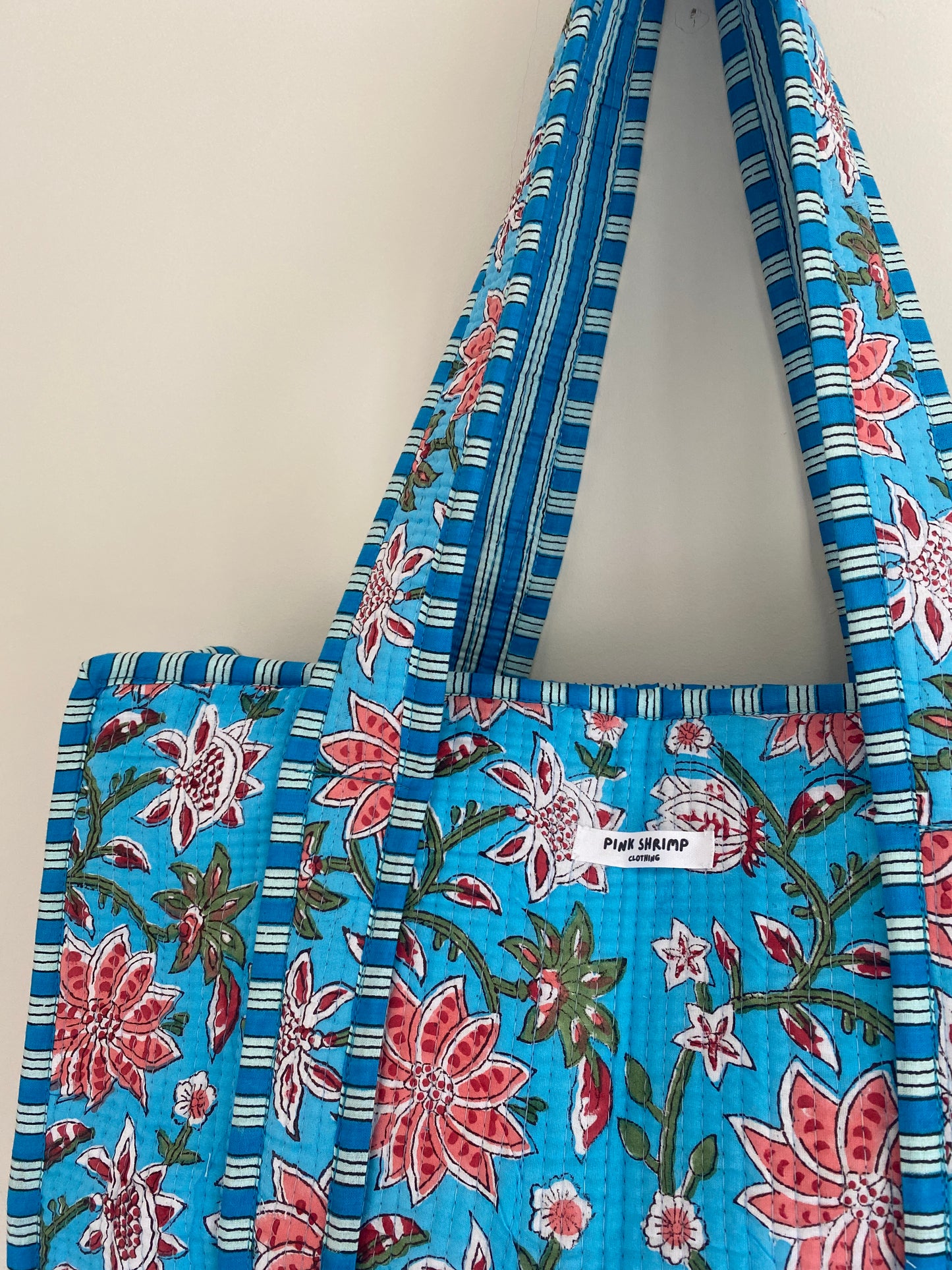 The Blue Dream Quilted Tote Bag