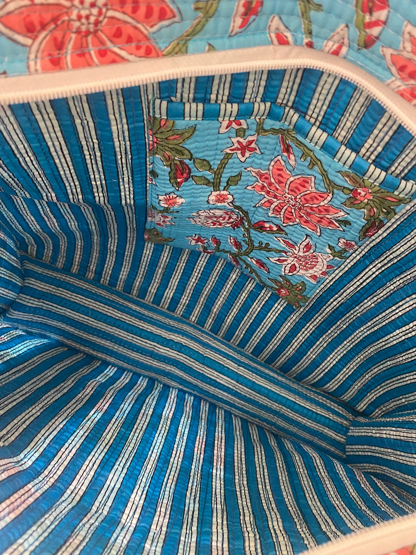 The Blue Dream Quilted Tote Bag