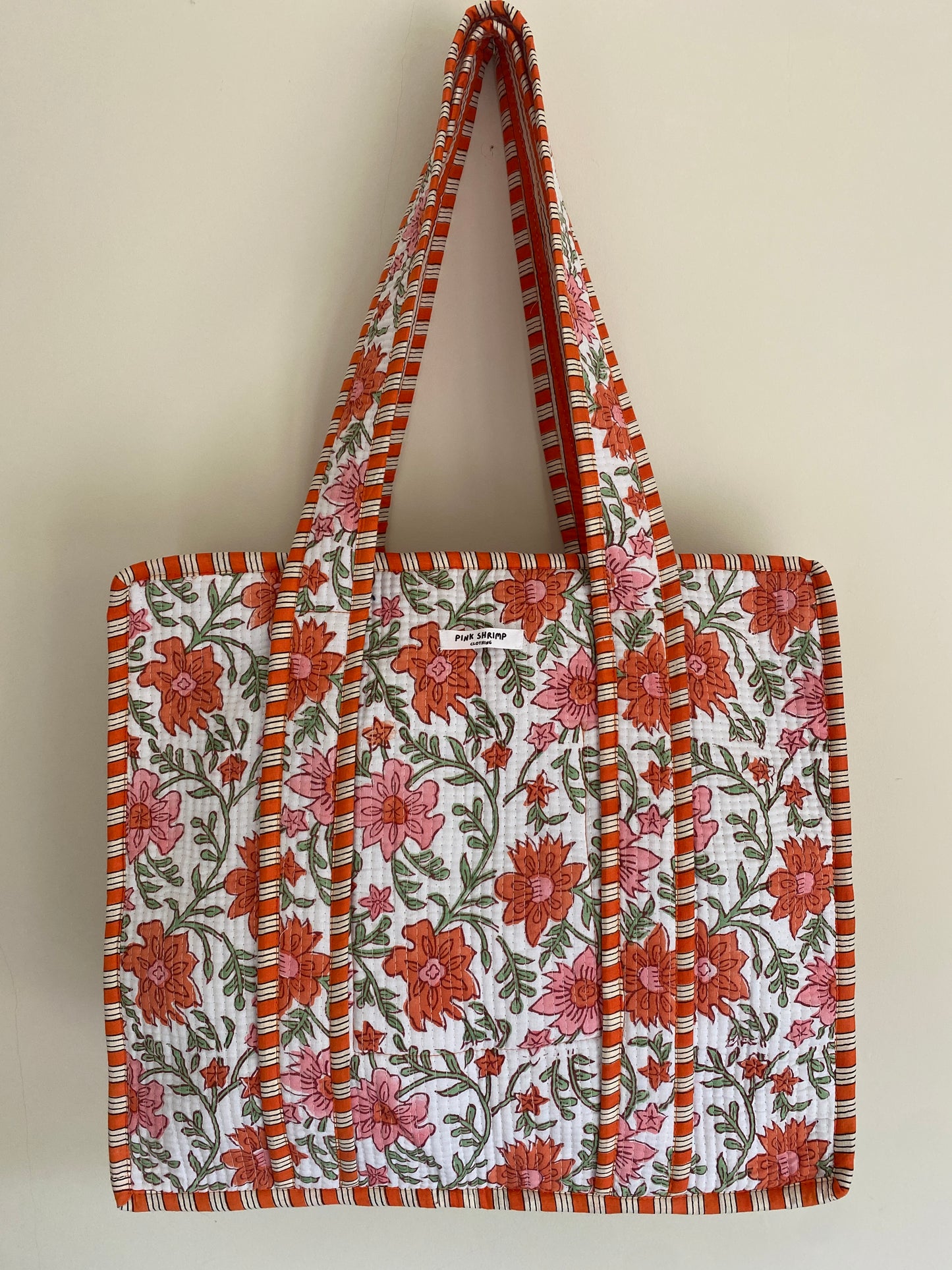 The Sunset Quilted Tote Bag