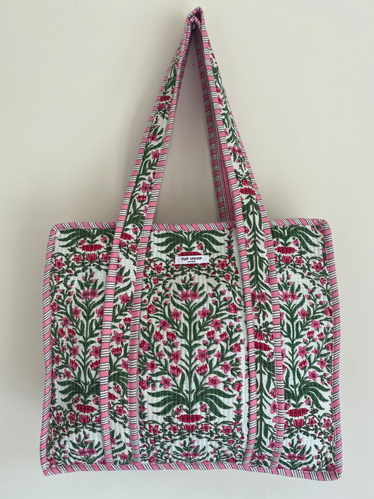 The Nala Quilted Tote Bag