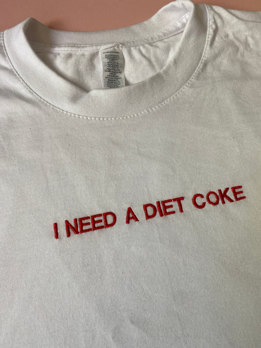 Custom Embroidered Text Tshirt
