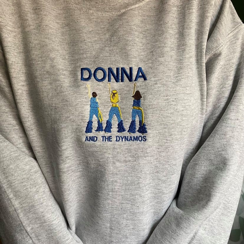Donna and the Dynamos Embroidered Sweatshirt