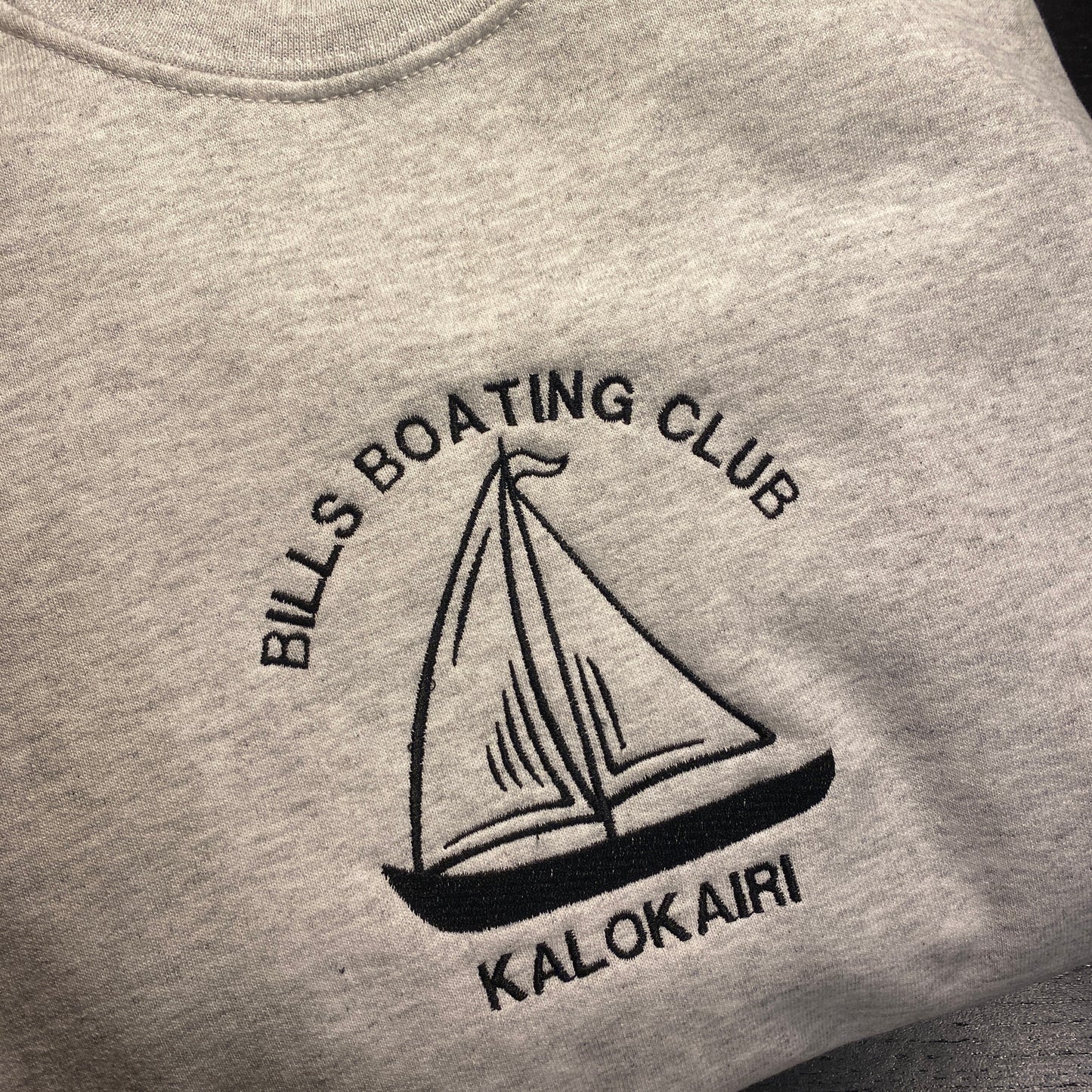 Bills Boating Club Embroidered Sweatshirt
