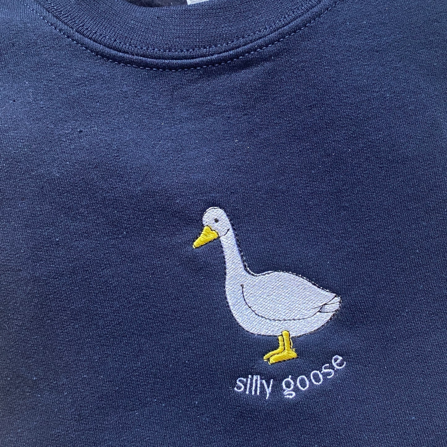Goose Embroidered sweatshirt